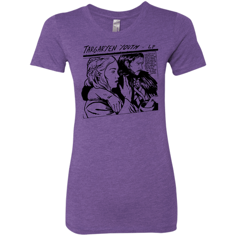 T-Shirts Purple Rush / S Targaryen Youth Women's Triblend T-Shirt