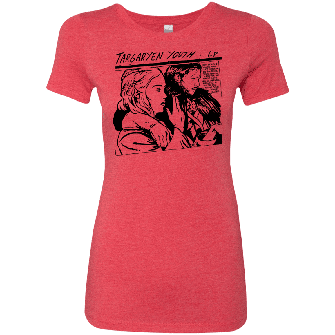T-Shirts Vintage Red / S Targaryen Youth Women's Triblend T-Shirt