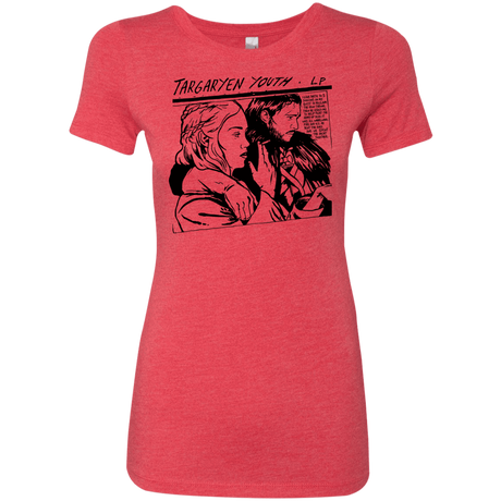 T-Shirts Vintage Red / S Targaryen Youth Women's Triblend T-Shirt