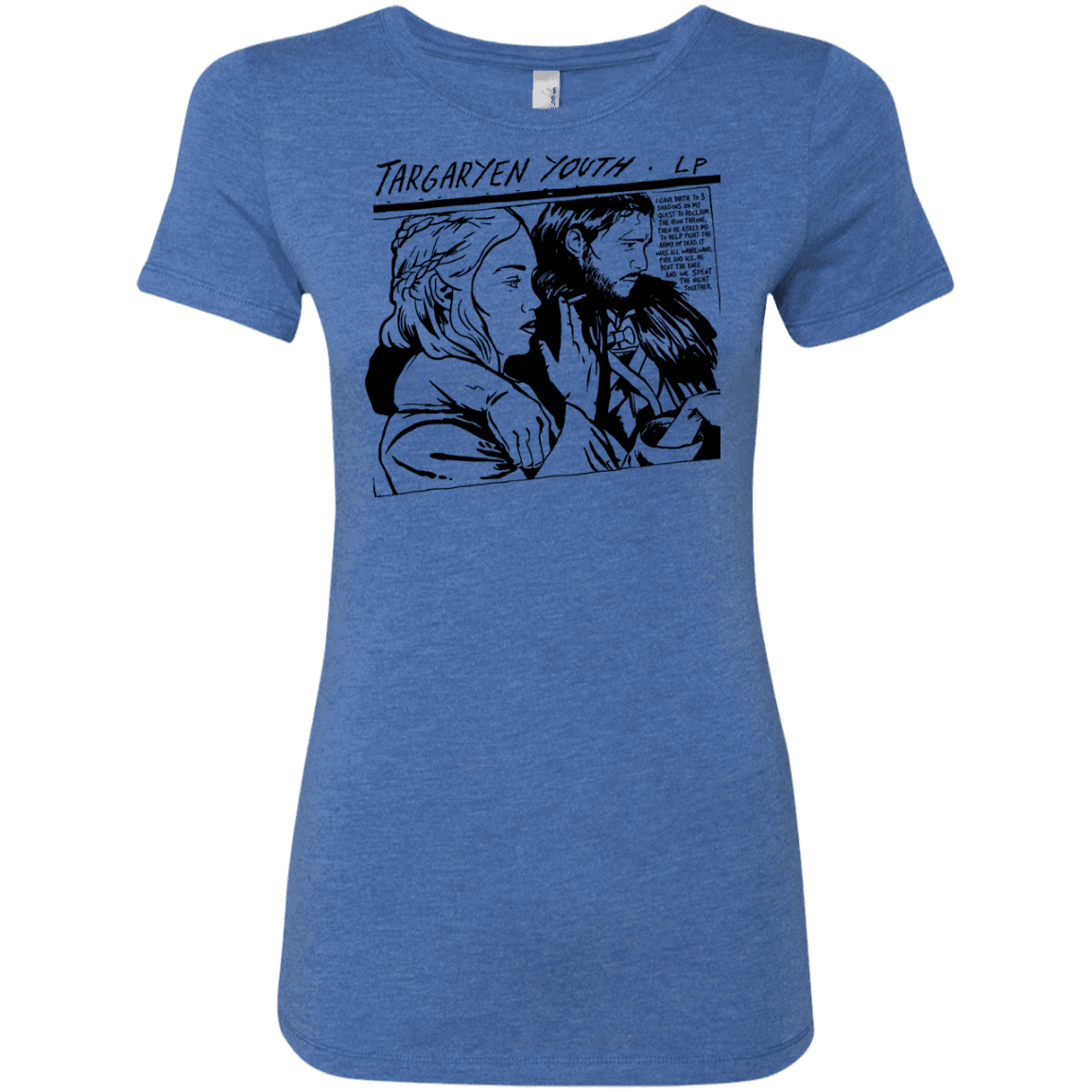 T-Shirts Vintage Royal / S Targaryen Youth Women's Triblend T-Shirt