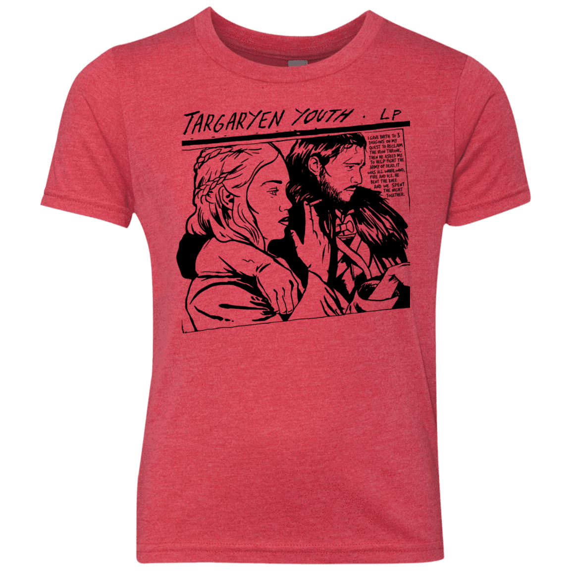 T-Shirts Vintage Red / YXS Targaryen Youth Youth Triblend T-Shirt