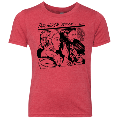 T-Shirts Vintage Red / YXS Targaryen Youth Youth Triblend T-Shirt