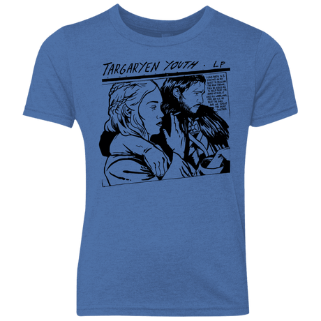 T-Shirts Vintage Royal / YXS Targaryen Youth Youth Triblend T-Shirt