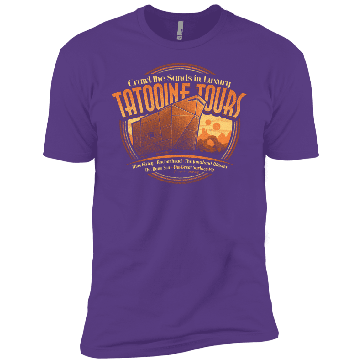 T-Shirts Purple Rush / YXS Tatooine Tours Boys Premium T-Shirt