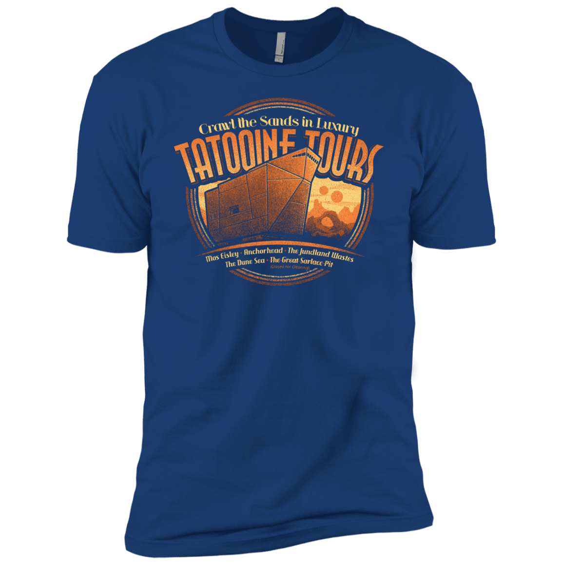 T-Shirts Royal / YXS Tatooine Tours Boys Premium T-Shirt