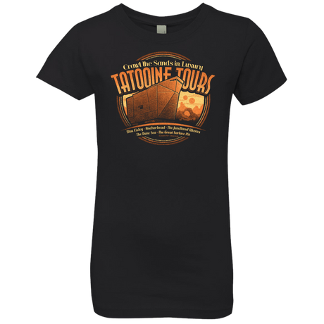 T-Shirts Black / YXS Tatooine Tours Girls Premium T-Shirt