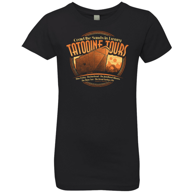 T-Shirts Black / YXS Tatooine Tours Girls Premium T-Shirt
