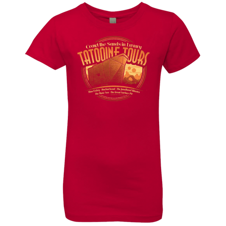 T-Shirts Red / YXS Tatooine Tours Girls Premium T-Shirt