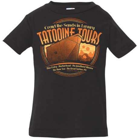 T-Shirts Black / 6 Months Tatooine Tours Infant Premium T-Shirt