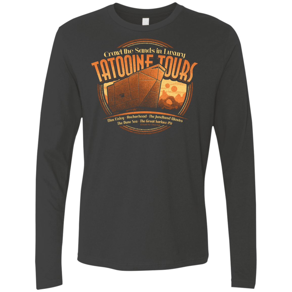 T-Shirts Heavy Metal / S Tatooine Tours Men's Premium Long Sleeve