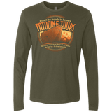 T-Shirts Military Green / S Tatooine Tours Men's Premium Long Sleeve