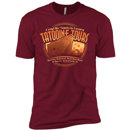 T-Shirts Cardinal / X-Small Tatooine Tours Men's Premium T-Shirt