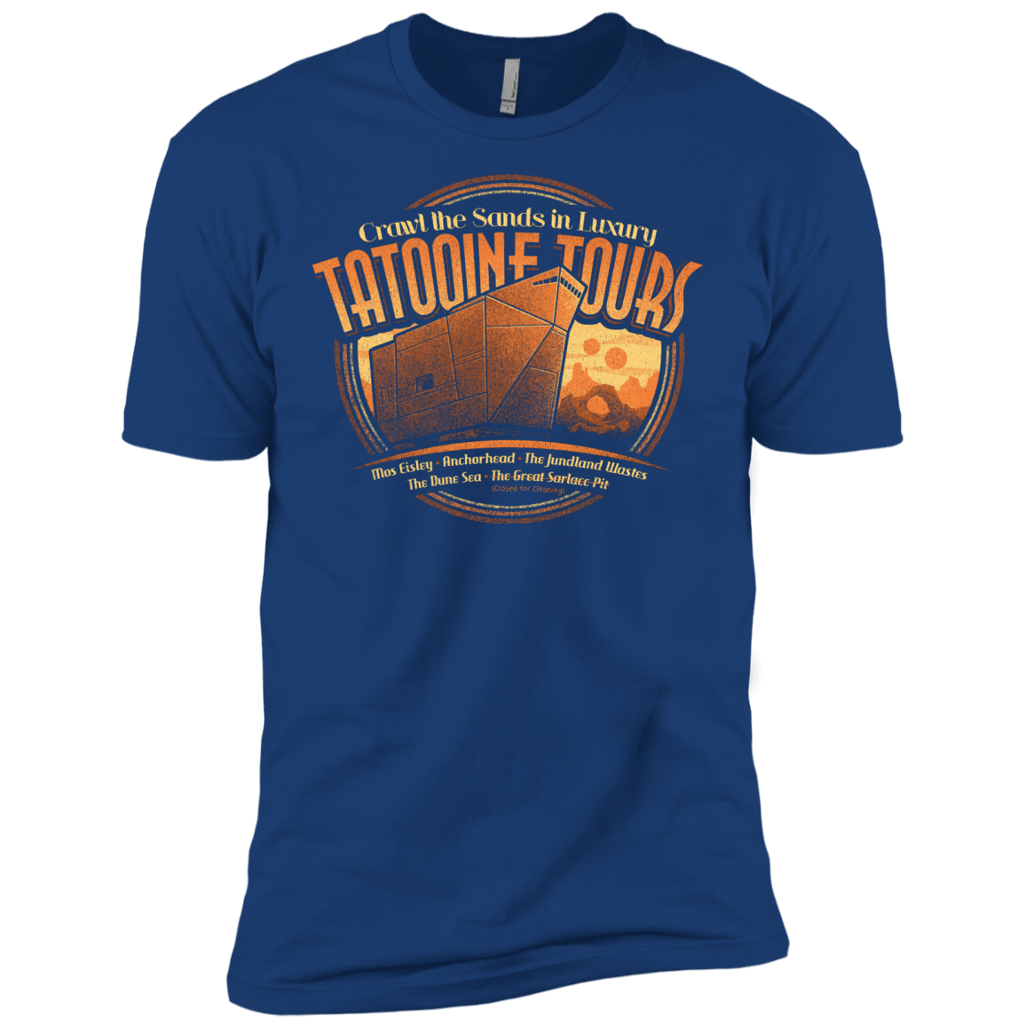 T-Shirts Royal / X-Small Tatooine Tours Men's Premium T-Shirt