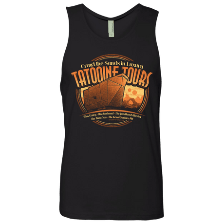 T-Shirts Black / S Tatooine Tours Men's Premium Tank Top