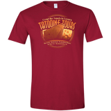T-Shirts Cardinal Red / S Tatooine Tours Men's Semi-Fitted Softstyle