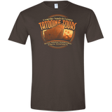 T-Shirts Dark Chocolate / S Tatooine Tours Men's Semi-Fitted Softstyle