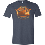 T-Shirts Heather Navy / S Tatooine Tours Men's Semi-Fitted Softstyle