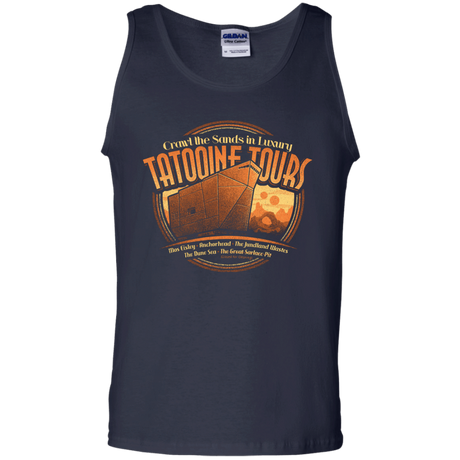 T-Shirts Navy / S Tatooine Tours Men's Tank Top