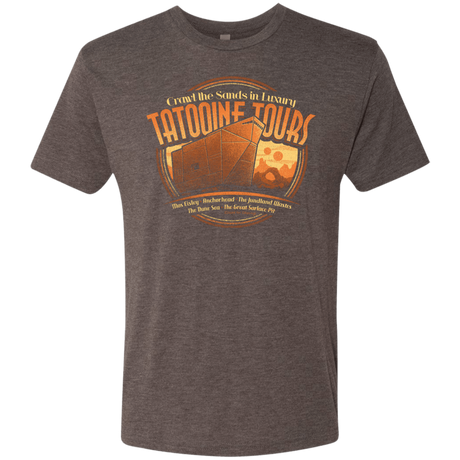 T-Shirts Macchiato / S Tatooine Tours Men's Triblend T-Shirt