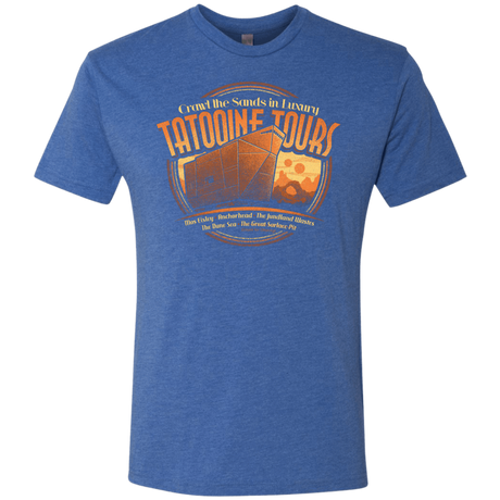 T-Shirts Vintage Royal / S Tatooine Tours Men's Triblend T-Shirt