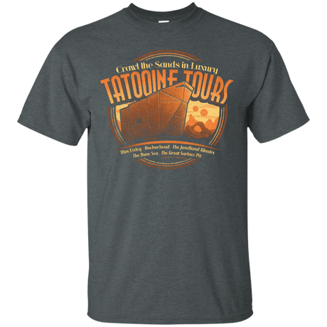 T-Shirts Dark Heather / S Tatooine Tours T-Shirt