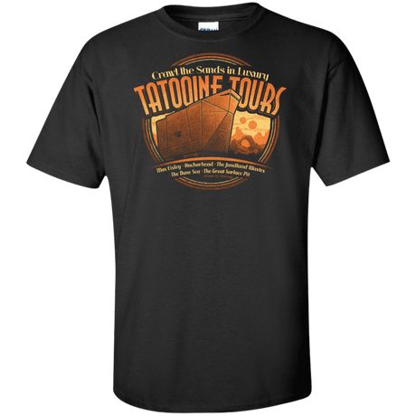 T-Shirts Black / XLT Tatooine Tours Tall T-Shirt