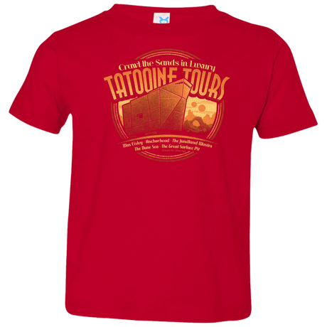 T-Shirts Red / 2T Tatooine Tours Toddler Premium T-Shirt