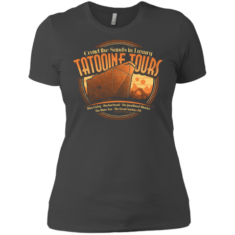 T-Shirts Heavy Metal / X-Small Tatooine Tours Women's Premium T-Shirt