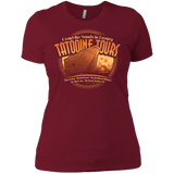 T-Shirts Scarlet / X-Small Tatooine Tours Women's Premium T-Shirt