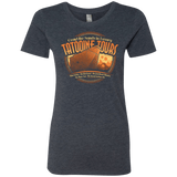T-Shirts Vintage Navy / S Tatooine Tours Women's Triblend T-Shirt