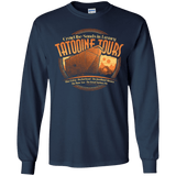 T-Shirts Navy / YS Tatooine Tours Youth Long Sleeve T-Shirt