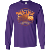 T-Shirts Purple / YS Tatooine Tours Youth Long Sleeve T-Shirt