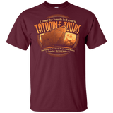 T-Shirts Maroon / YXS Tatooine Tours Youth T-Shirt