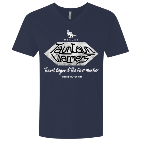 T-Shirts Midnight Navy / X-Small Tauntaun Warmers Men's Premium V-Neck