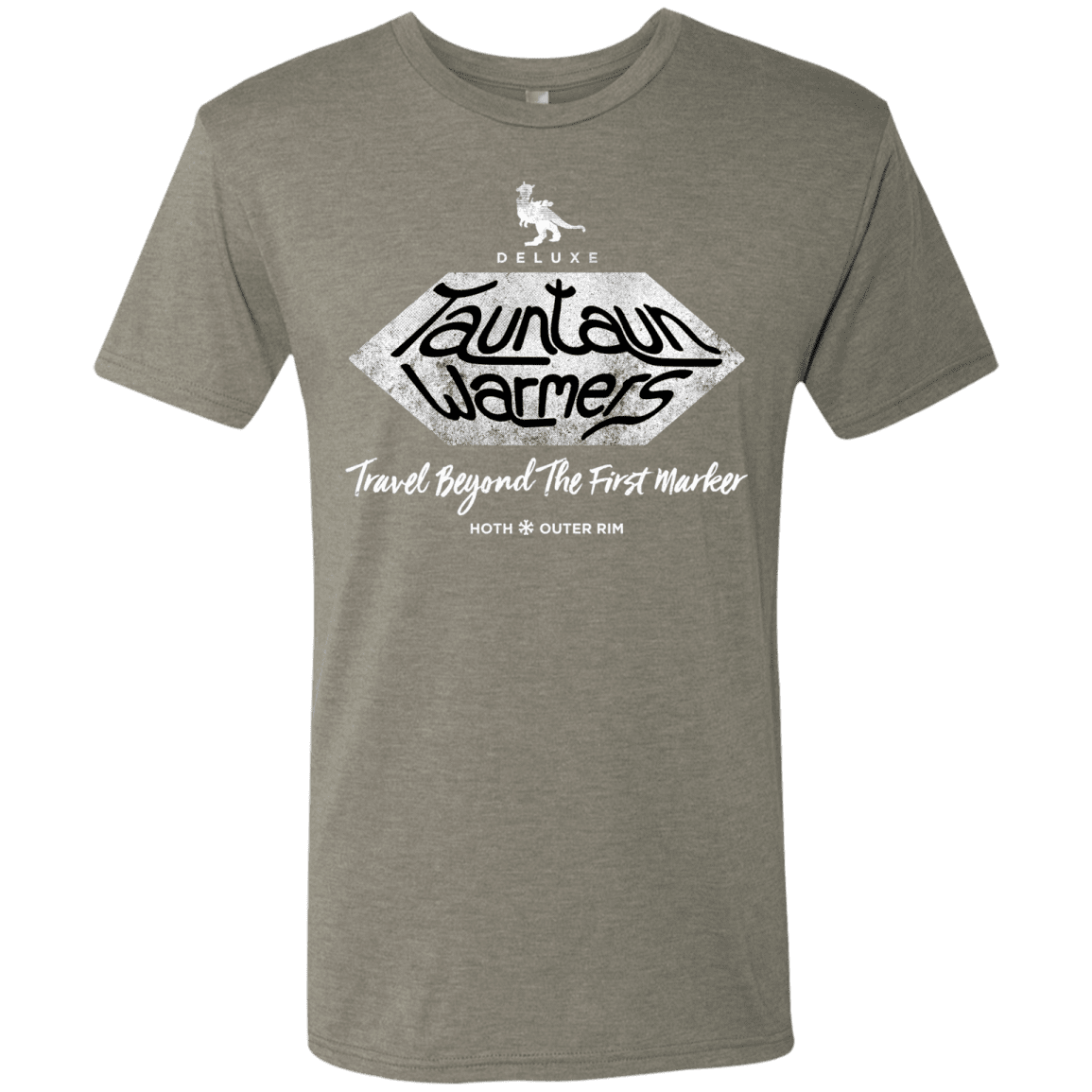 T-Shirts Venetian Grey / S Tauntaun Warmers Men's Triblend T-Shirt