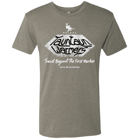 T-Shirts Venetian Grey / S Tauntaun Warmers Men's Triblend T-Shirt