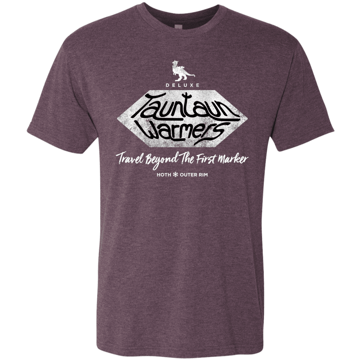 T-Shirts Vintage Purple / S Tauntaun Warmers Men's Triblend T-Shirt