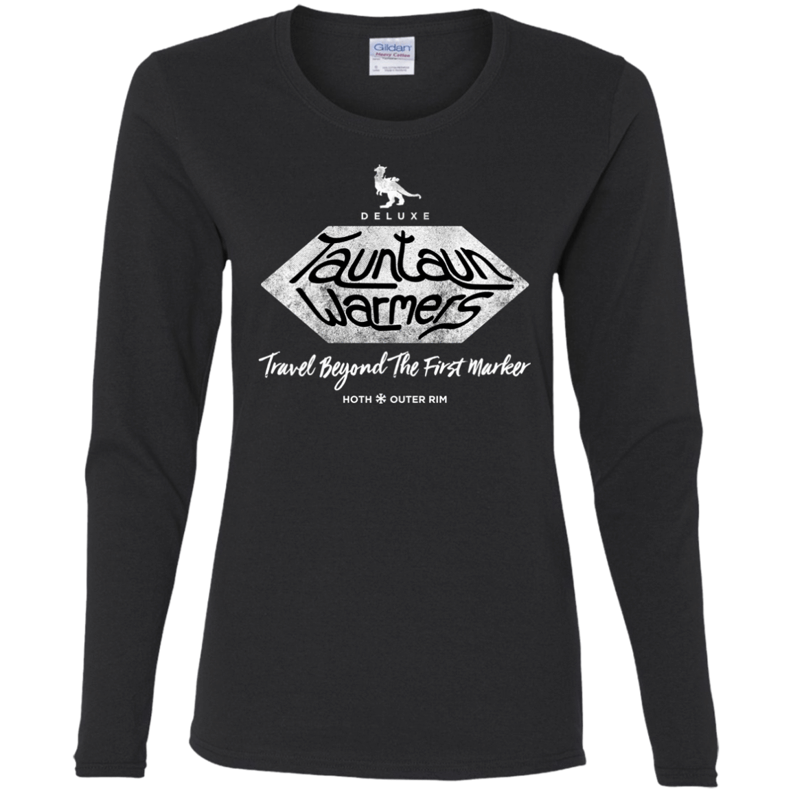 T-Shirts Black / S Tauntaun Warmers Women's Long Sleeve T-Shirt