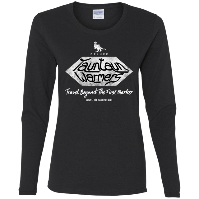 T-Shirts Black / S Tauntaun Warmers Women's Long Sleeve T-Shirt