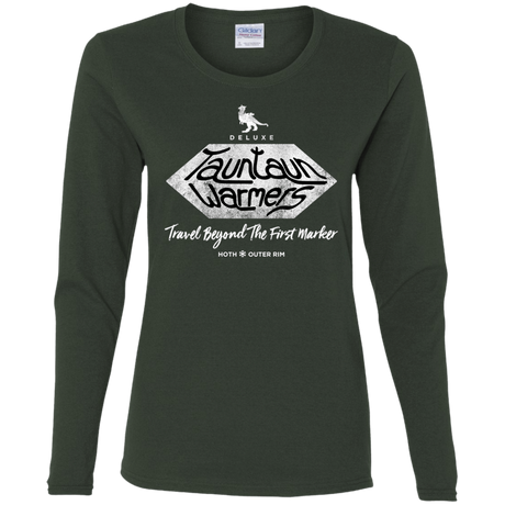 T-Shirts Forest / S Tauntaun Warmers Women's Long Sleeve T-Shirt