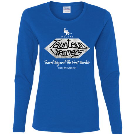 T-Shirts Royal / S Tauntaun Warmers Women's Long Sleeve T-Shirt