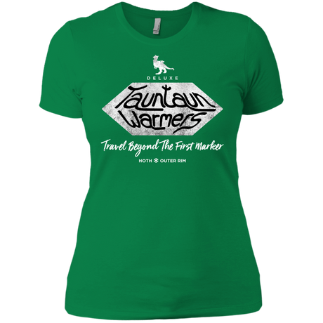 T-Shirts Kelly Green / X-Small Tauntaun Warmers Women's Premium T-Shirt