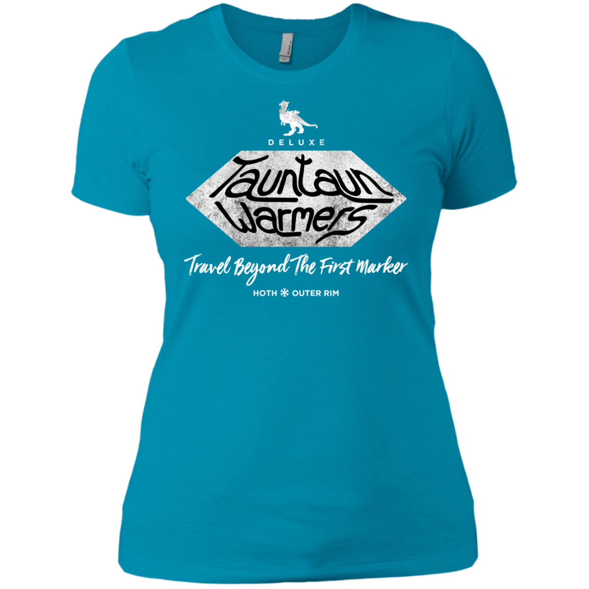 T-Shirts Turquoise / X-Small Tauntaun Warmers Women's Premium T-Shirt