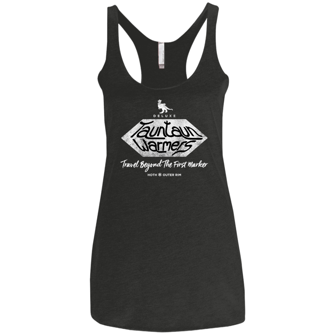 Tauntaun Warmers Women's Triblend Racerback Tank