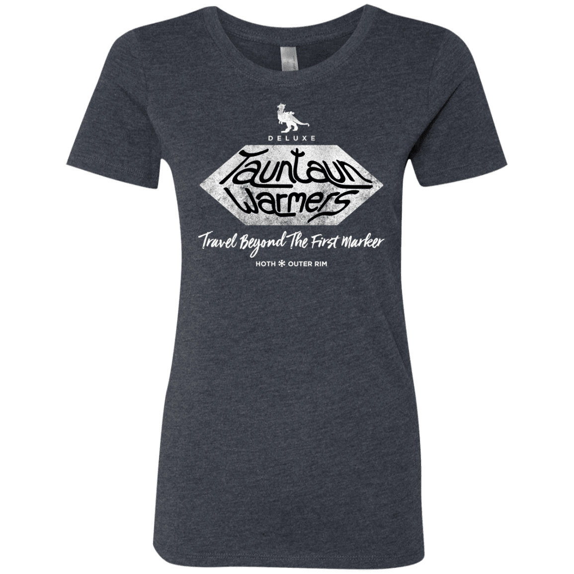 T-Shirts Vintage Navy / S Tauntaun Warmers Women's Triblend T-Shirt