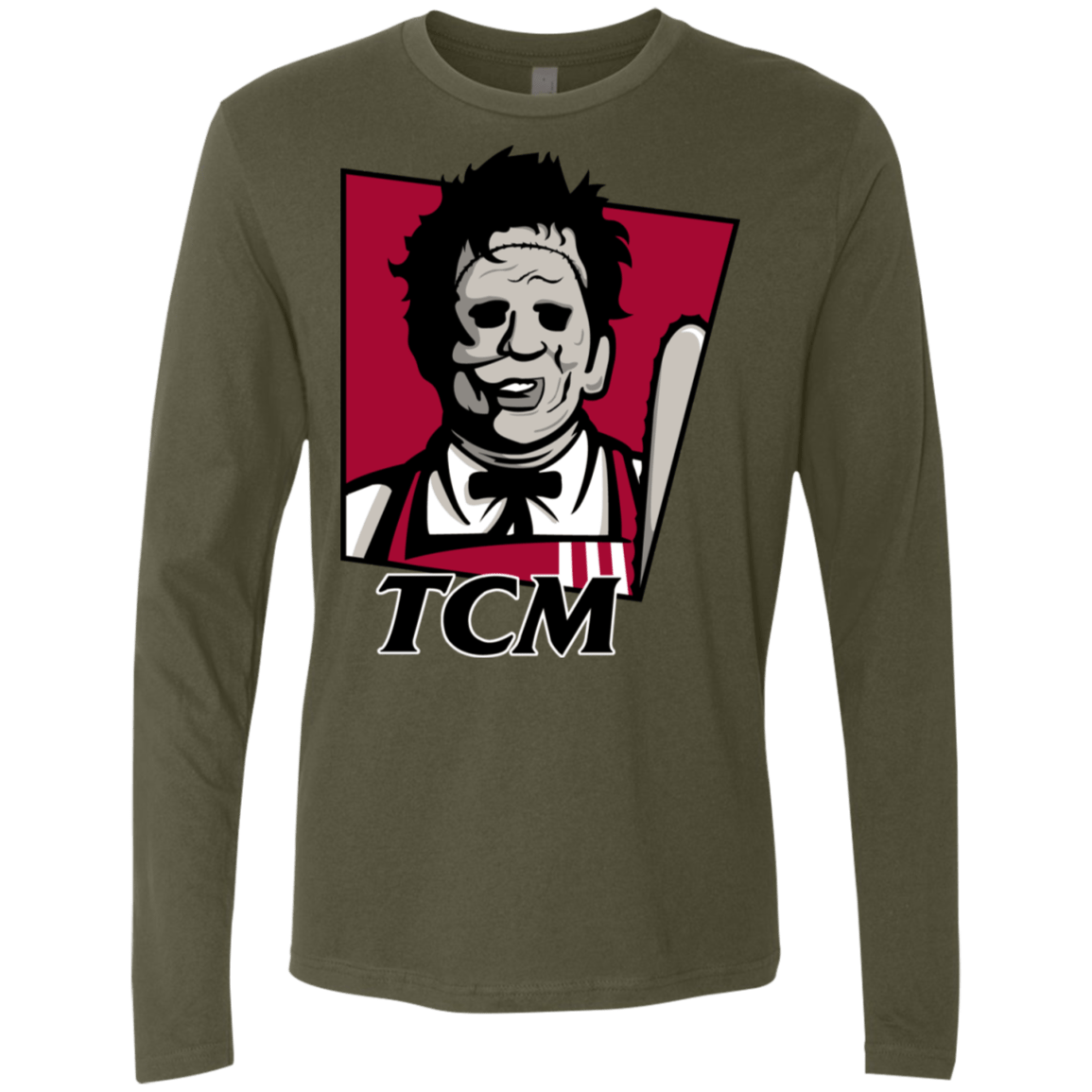 T-Shirts Military Green / S TCM Men's Premium Long Sleeve