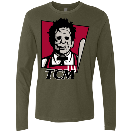 T-Shirts Military Green / S TCM Men's Premium Long Sleeve