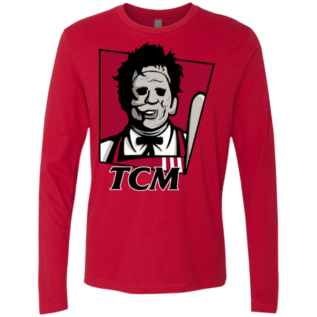 T-Shirts Red / S TCM Men's Premium Long Sleeve