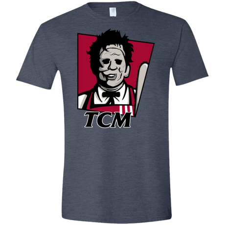 T-Shirts Heather Navy / S TCM Men's Semi-Fitted Softstyle