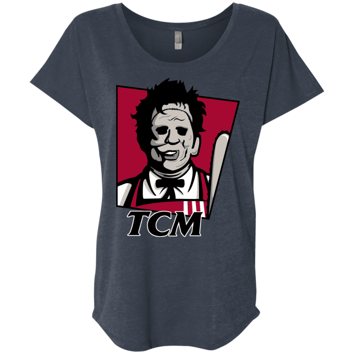 T-Shirts Vintage Navy / X-Small TCM Triblend Dolman Sleeve